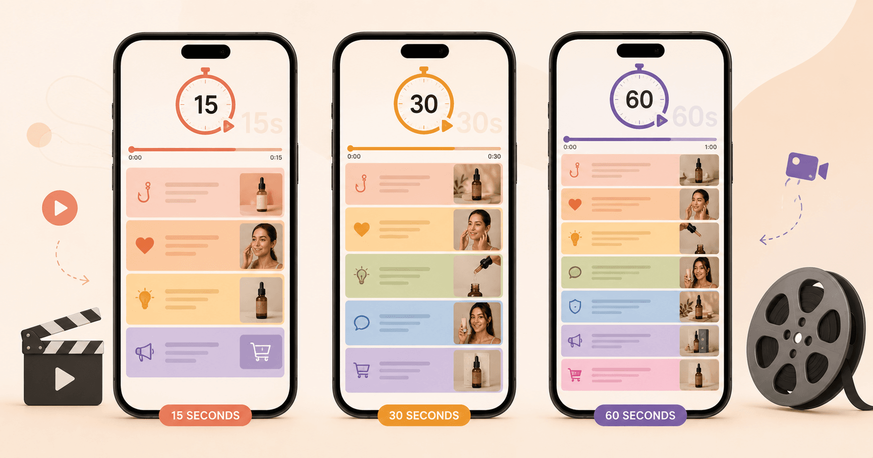 Video Ad Scripts by Duration — 15s, 30s, and 60s Templates You Can Copy
