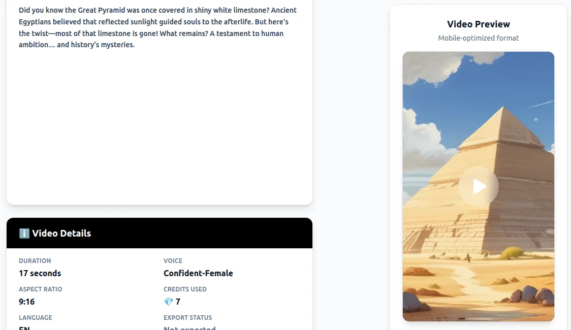 Get Video & Schedule